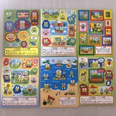 製薬会社　非売品　サンリオ　けろけろけろっぴ　シール 30枚