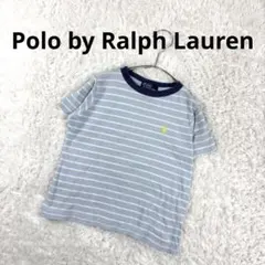 ラルフローレン キッズ 半袖 ボーダーTシャツ 100 リンガー 黄 ポニーのサムネイル