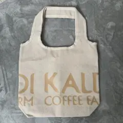 KALDI カルディ トートバッグ エコバッグ ベージュ 未使用