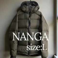 NANGA×URBAN RESEARCH DOORS オーロラダウン L カーキ