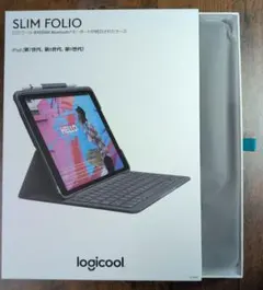 【新品】logicool SLIM FOLIO iPadケース第 7〜9 世代