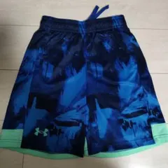 Under Armour ハーフパンツ 140cm 青・緑