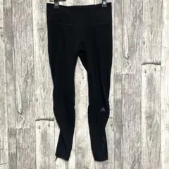 adidas ブラック レギンス ハイウエスト　スパッツ　L アディダス