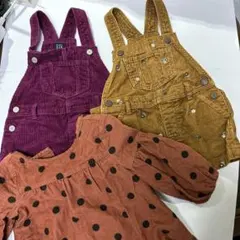 美品 BABYGAP ワンピース サロペット 18-24months 90