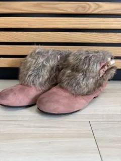 ピンク　ブーツ　19cm