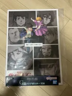 ガンダム一番くじ　G賞クリアポスター ユニコーン