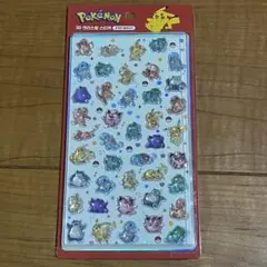 【正規品】ポケモン 3D クリスタルステッカー　韓国限定　赤