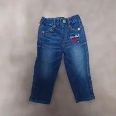 DOUBLE.B デニムパンツ 90サイズのサムネイル