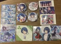 桐谷遥缶バッジとカードセット