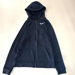 Nike DRI-FIT ネイビー ジップアップパーカーM3052番