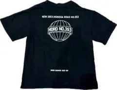 HONGDA ROAD 353 半袖Tシャツ ブラック