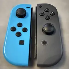 【美品純正完動品】Nintendo SwitchJoy-Conコントローラ青黒①