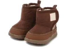 イフミー ブーツ IFMEムートン幼稚園 保育園 ブラウン ベビー ブーツ 3E