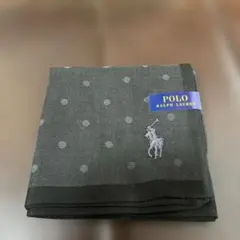 POLO RALPH LAUREN ブラック ドットハンカチ