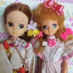 ２代目リカちゃん 2代目いづみちゃん 人形 タカラ 昭和レトロ