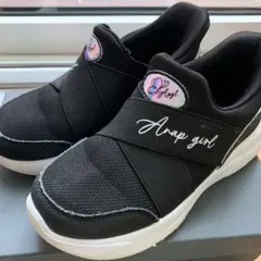 月野うさぎ様専用⭐︎ANAP girl ブラック スニーカー　スリッポン
