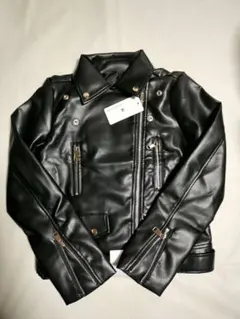 LY VAREY LIN ブラック ライダースジャケット Mサイズ　レディース