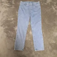 ユニクロ ウルトラストレッチ クロップド レギンスパンツ L