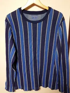 「BLUE/BLUE 長袖カットソー 2/M」ブルーブルー インディゴ