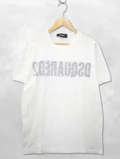ディースクエアード インサイドアウト ロゴ プリント 半袖 Tシャツ XL