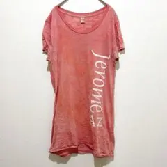 ALTERNATIVE 【XL】 ビンテージ風 チュニック Tシャツ 輸入古着のサムネイル