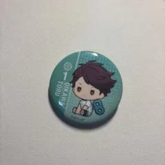 ハイキュー　缶バッチ　及川徹