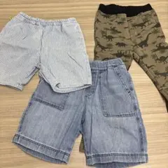 BREEZE キッズボトムス３枚セット 110