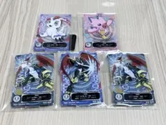 デジモン一番くじ　光と闇の衝突　E賞　ACLLECT デジモンシリーズ 4種5点
