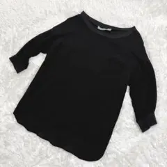 新品】セオリーリュクス シルク 比翼 シャツ 上品 オフィス 羽織り 