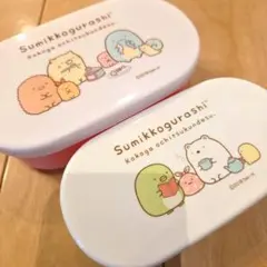 すみっコぐらし　お弁当箱　キッズ　ピンク・黄色　ランチ　子供用のサムネイル