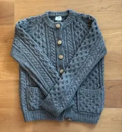 crolla ニットカーディガン　セーター　グレー