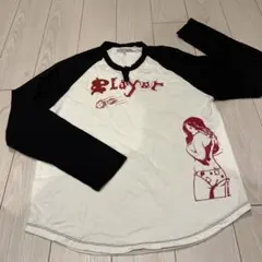 Player ラグランTシャツ XL
