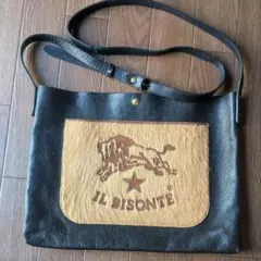 イルビゾンテ日本限定　バケッタムッカ　ショルダーバッグ　ilbisonteハラコのサムネイル