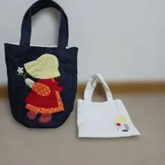 パッチワーク　スーちゃん　カバン　2点