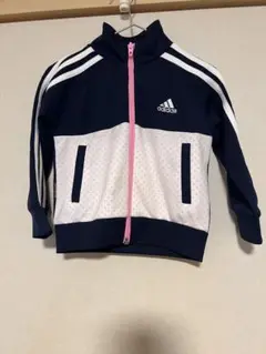 adidas ジャージ 100cm ネイビー/ホワイト