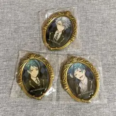 【3点セット】ツイステ オクタヴィネル トレーディングブローチ 制服