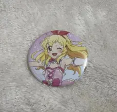 アイカツ　ソレイユたっぷり缶バッジ　星宮いちご