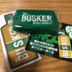 新品未開封　BUSKER 非売品リストバンド&ステッカーシール