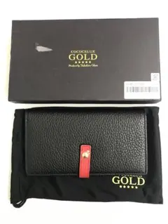 未使用ココセリュックス☆レディースフラップウォレット 長折財布 