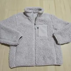フリースジャケット サイズ120 ベージュ