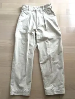 ユニクロ ベーカーパンツ w61cm ベージュ