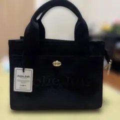 Jolie Joli トートバッグ ブラック(ショルダーストラップなし)のサムネイル