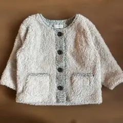 フリースアウター ベージュ