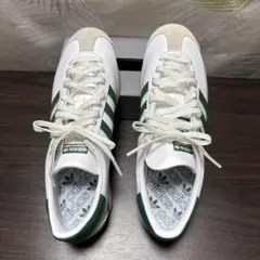 adidas スニーカー ホワイト グリーンのサムネイル