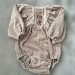 テータテート コーデュロイロンパース 70