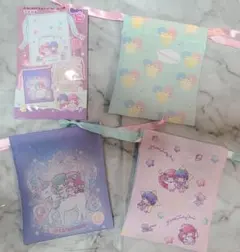 セリア キキララ プチ巾着 3種