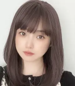 ミディアムブラウンフルウィッグ