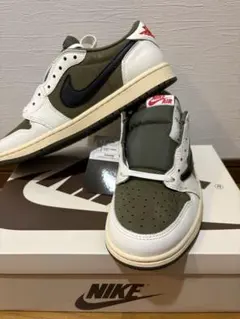 Nike Air Jordan 1 Travis Scott リバースオリーブ