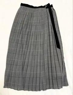 【美品】UNITED ARROWSスカート プリーツ チェック レディース