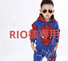 専用　子供服　男の子　セットアップ　スパイダーマン 青140
